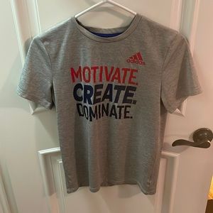 Adidas Grey Dri Fit Shirt